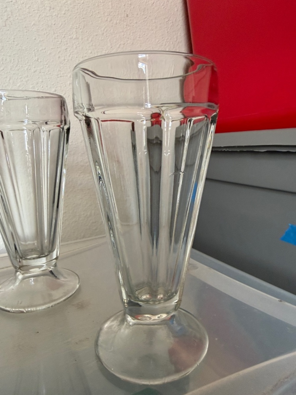 Clear Glass Dessert Sundae Cups – Set of 4 - Picture 4 of 6